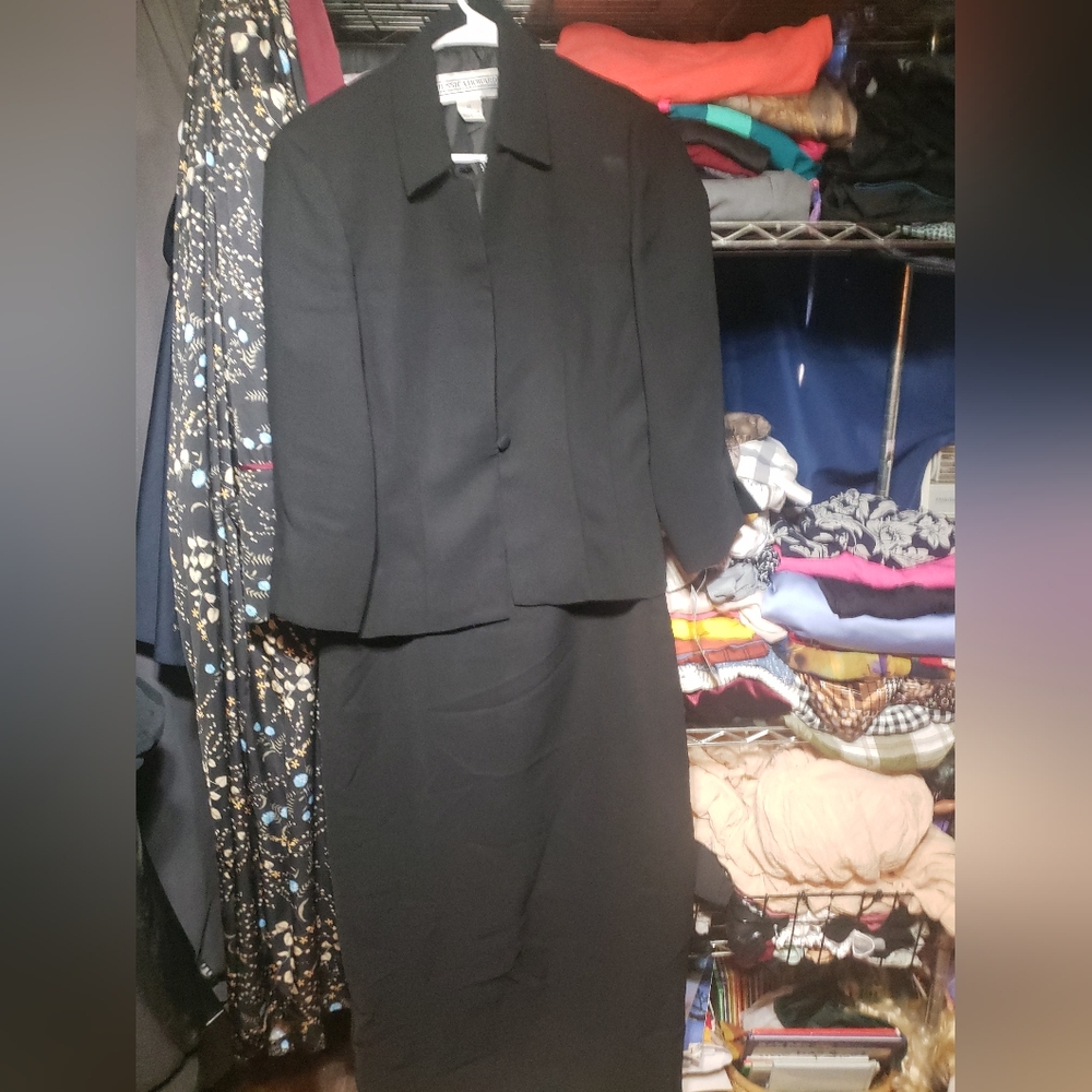 Maxi dress with blaser ser